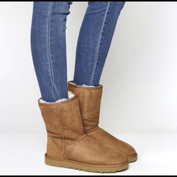 UGG classic short II boot in chestnut sz 11 - Picture 2 of 8
